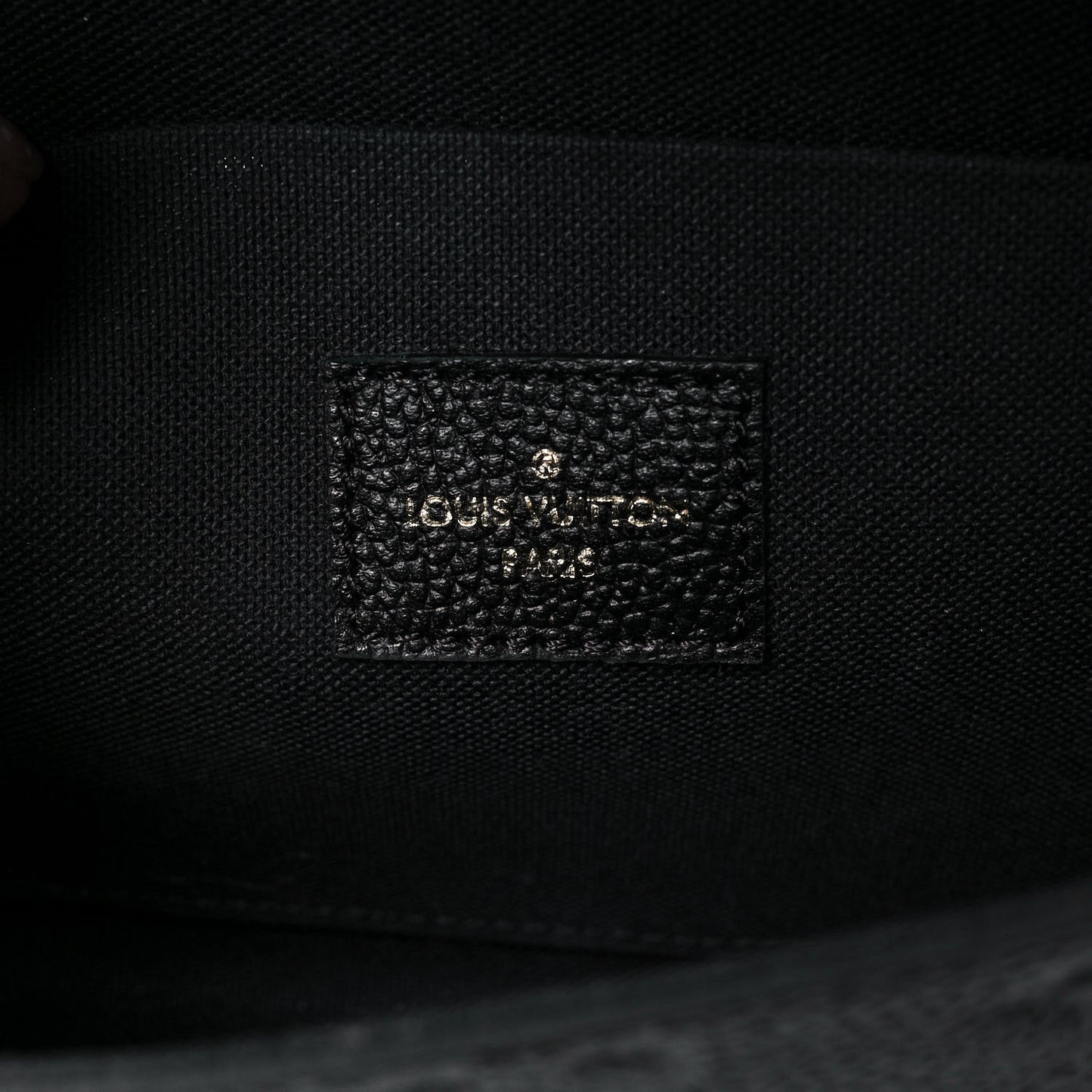Empreinte Pochette Felicie Chain Wallet Black