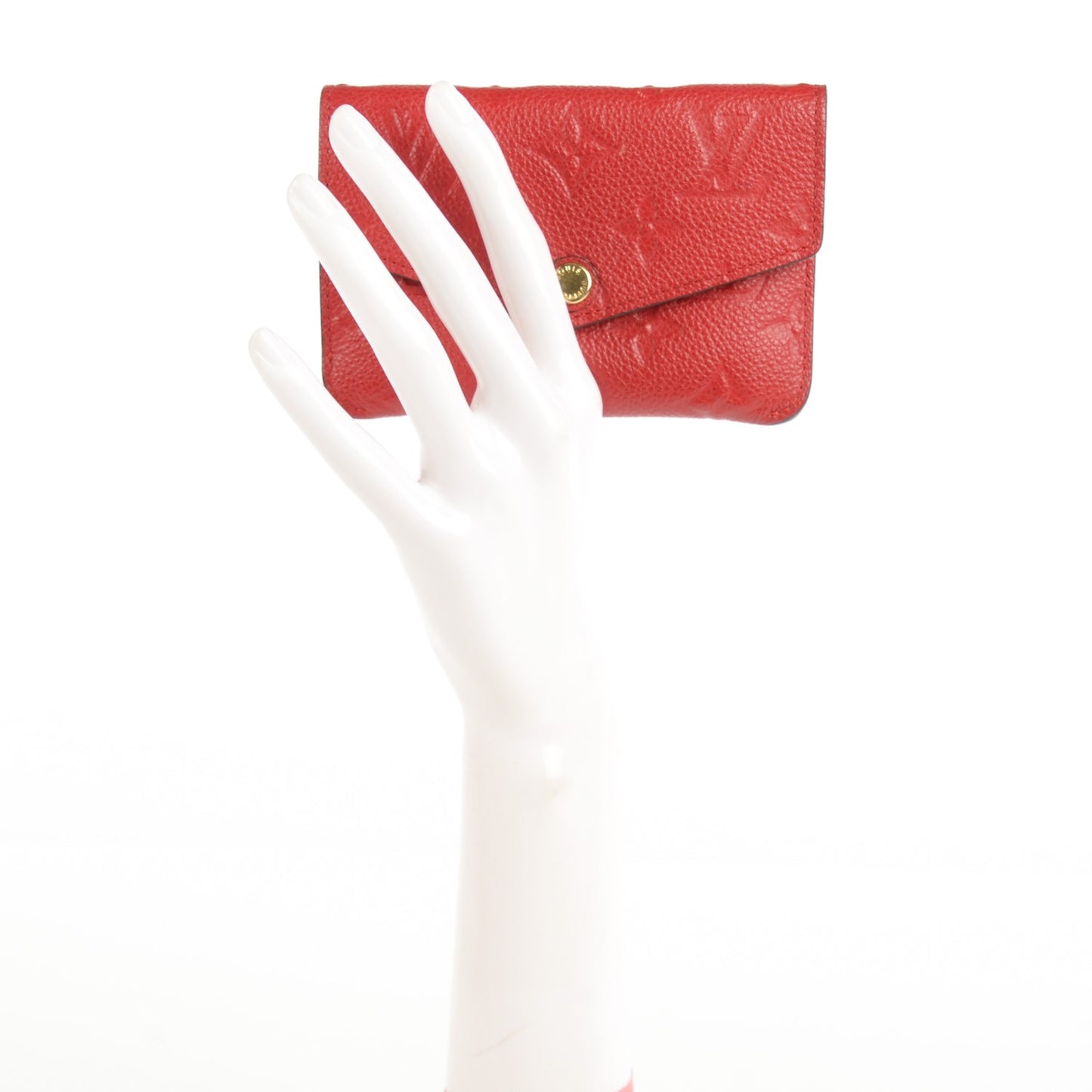 Empreinte Key Pouch Cherry