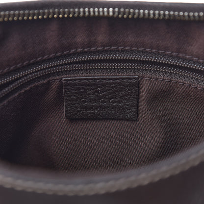 Gucci Monogram D Ring Gold Hobo Dark Brown 6 of 15