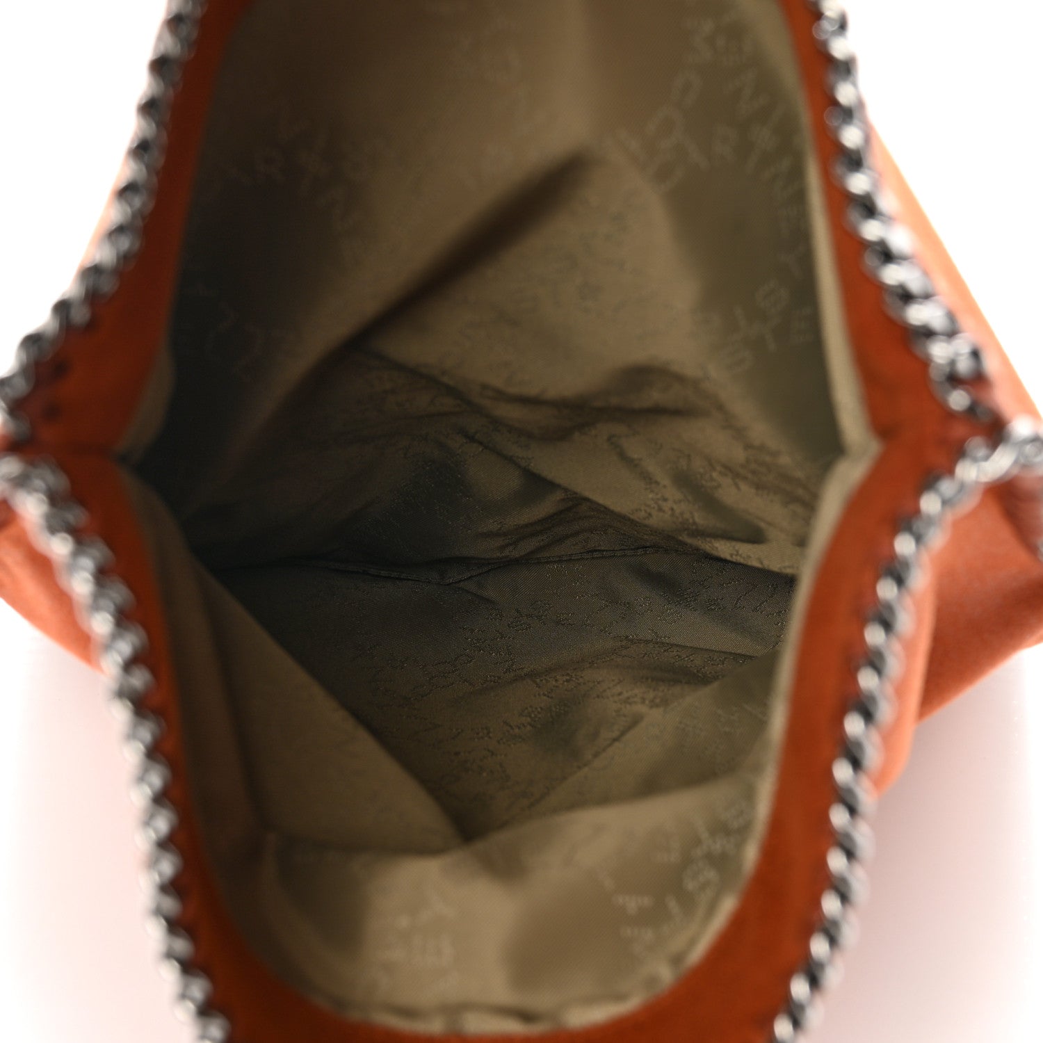 Stella McCartney Shaggy Deer Falabella Fold Over Clutch Brandy 4 of 8