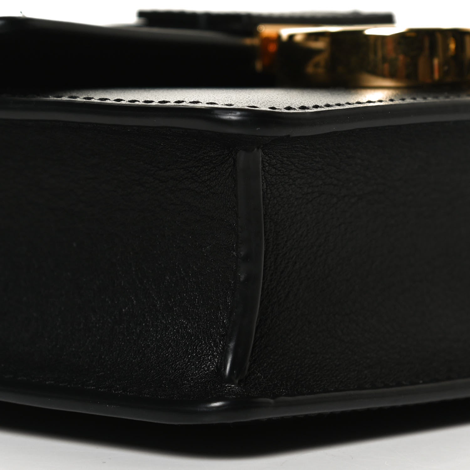 Christian Dior Smooth Calfskin Micro 30 Montaigne Flap Bag Black 8 of 10