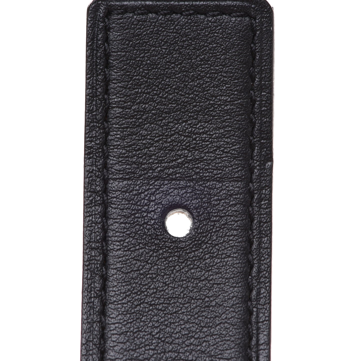 Swift Epsom 24mm Mini Constance H Belt 85 Black Etoupe
