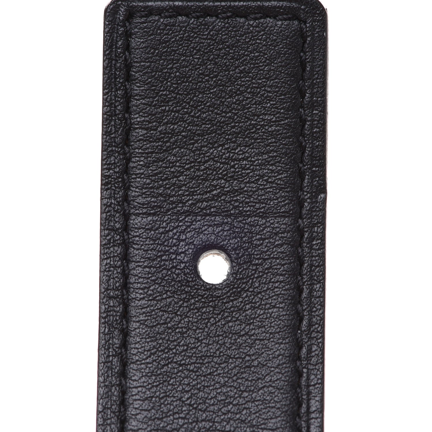 Hermes Swift Epsom 24mm Mini Constance H Belt 85 Black Etoupe 7 of 8