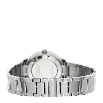 Tiffany Stainless Steel Diamond Bezel 31mm Atlas 2-Hand Quartz Watch 3 of 5