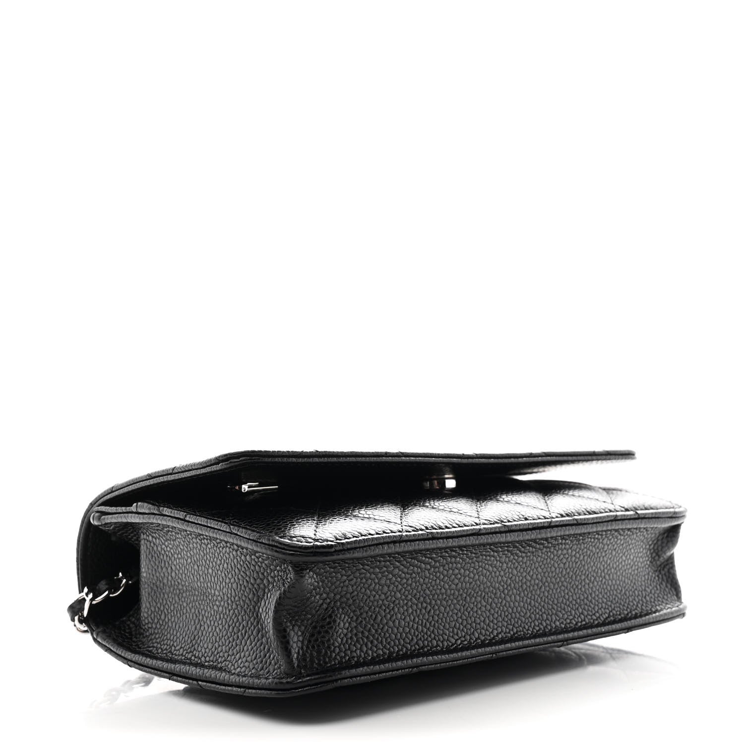 Chanel Caviar Quilted Wallet on Chain WOC Black 4 of 12