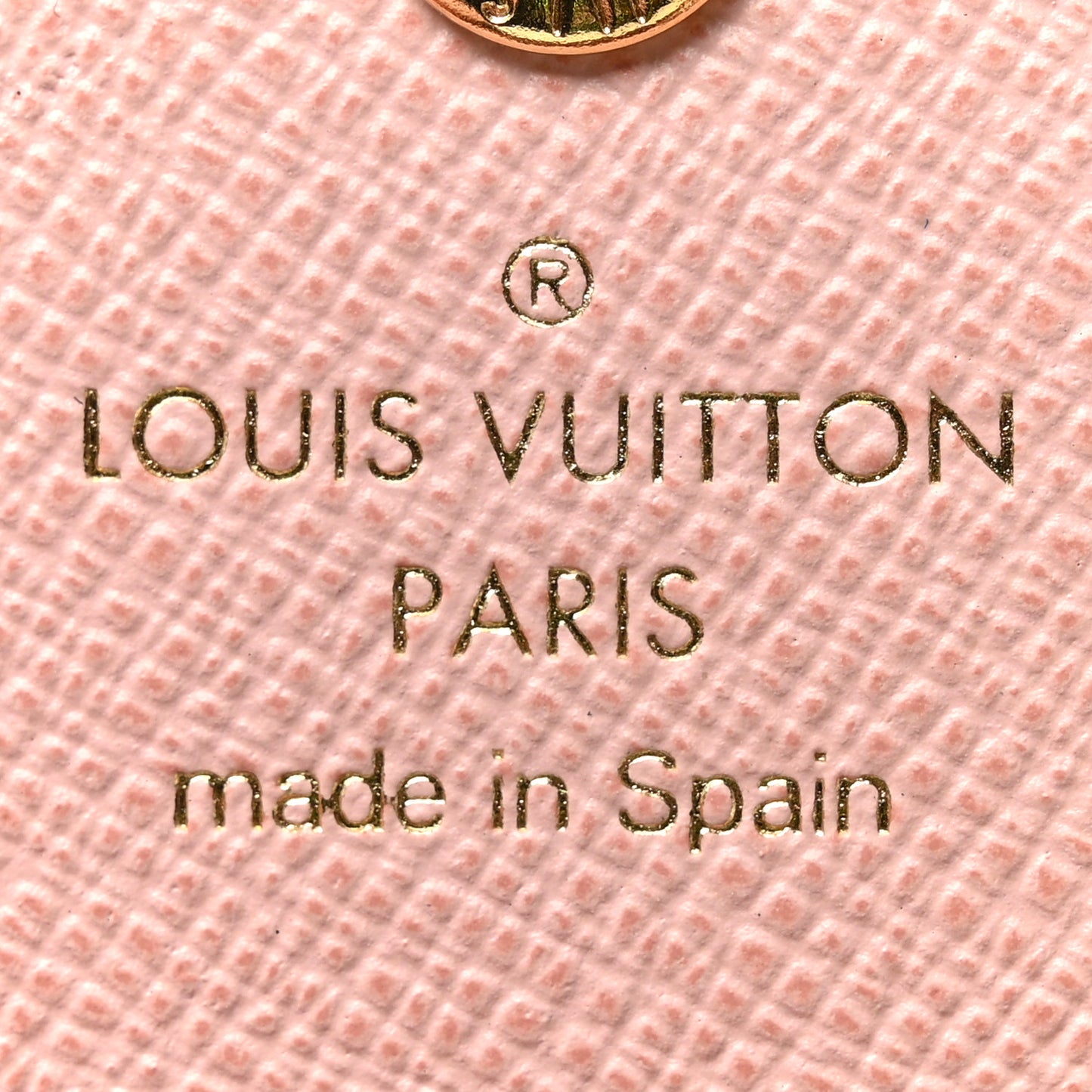 Monogram Rosalie Coin Purse Rose Ballerine