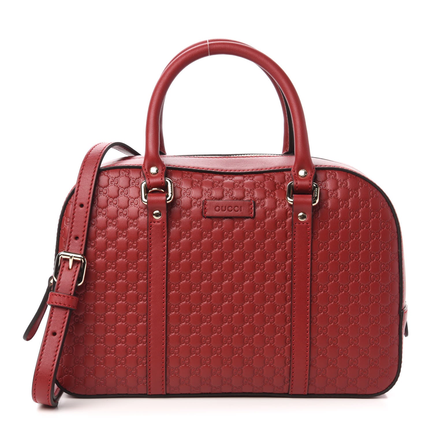 Gucci Soft Microguccissima Medium Crossbody Bag Rosso 1 of 10