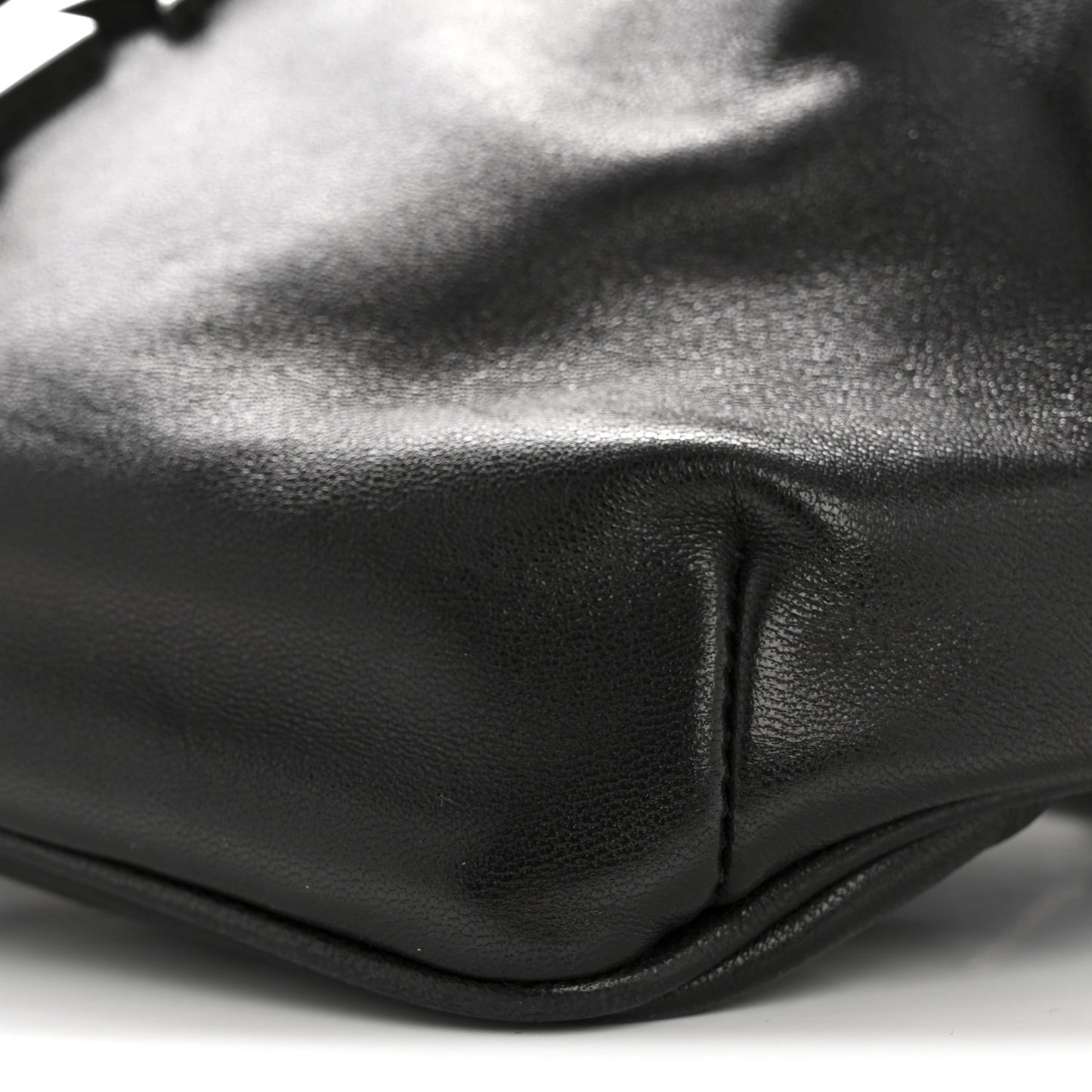 Calfskin Monogram Belt Bag Black