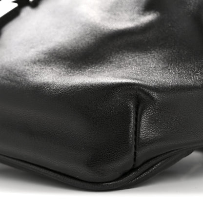 Saint Laurent Calfskin Monogram Belt Bag Black 10 of 12