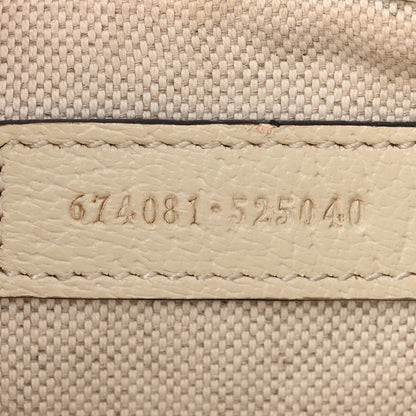 Gucci GG Supreme Monogram Web Small Ophidia Belt Bag 80 32 Beige Ebony White 7 of 10