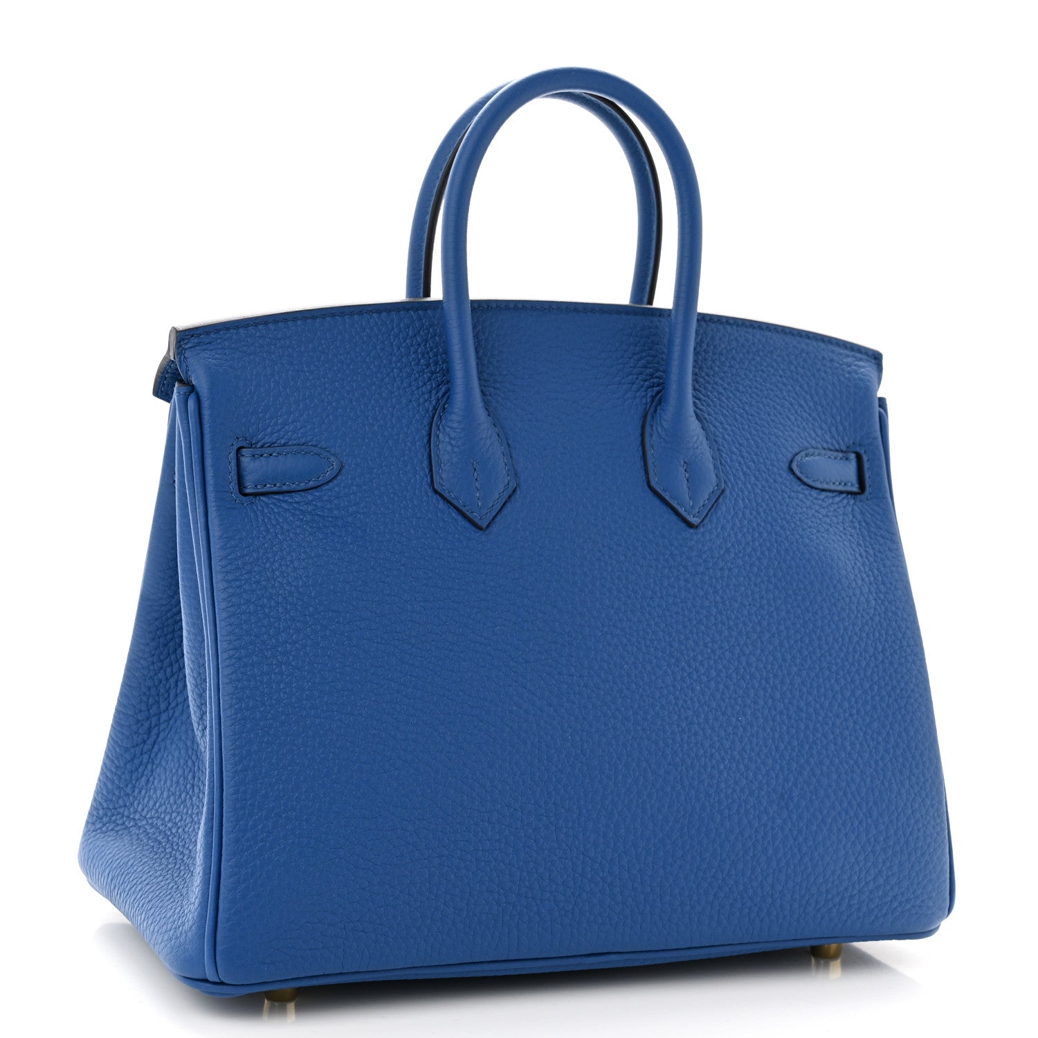 Hermes Togo Birkin 25 Bleu France 3 of 11