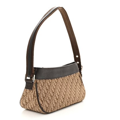 Christian Dior Monogram Street Chic Shoulder Bag Brown Beige 3 of 17