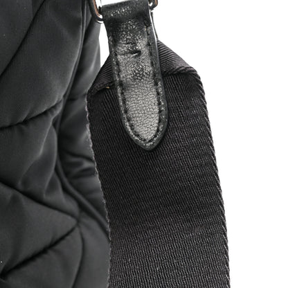 Prada Re-Nylon Quilted Padded Flap Shoulder Bag Black 12 of 14
