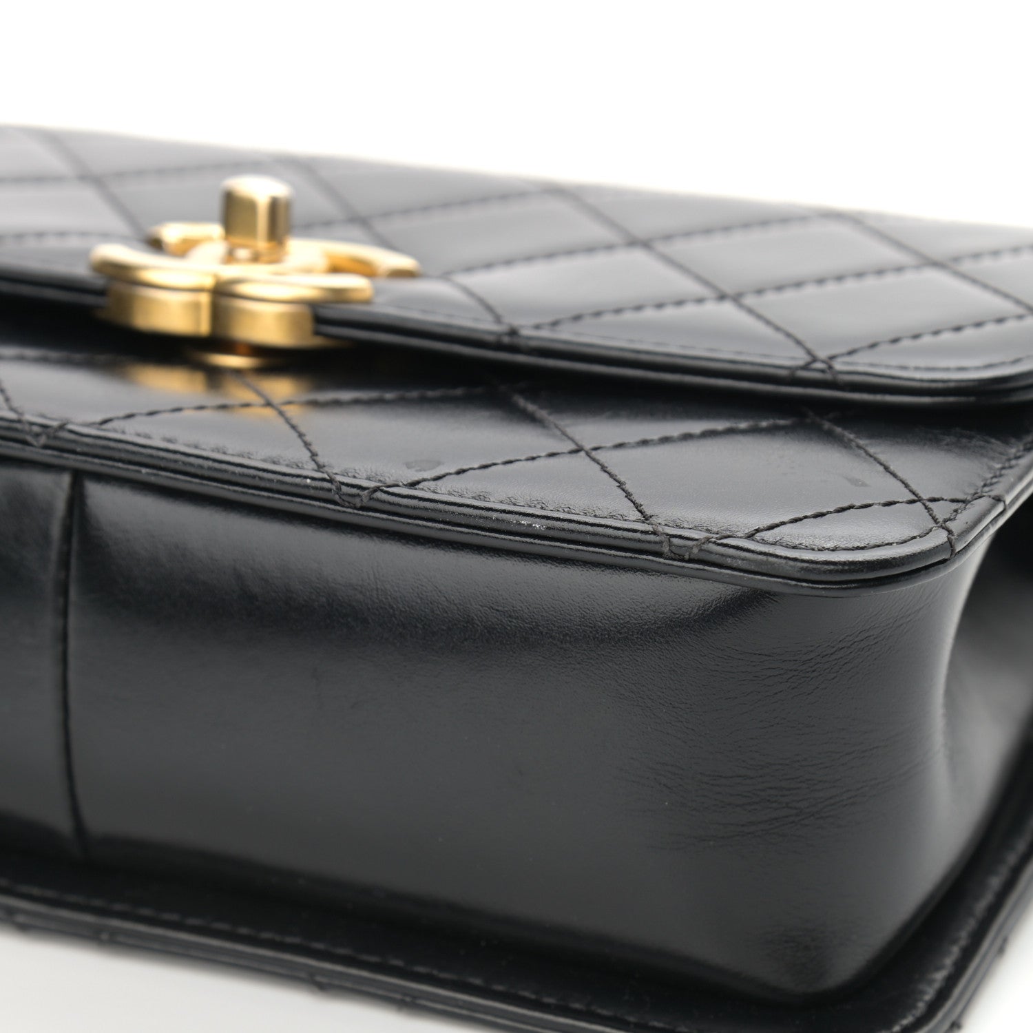 Chanel Calfskin Quilted Perfect Fit Flap Black 11 of 11