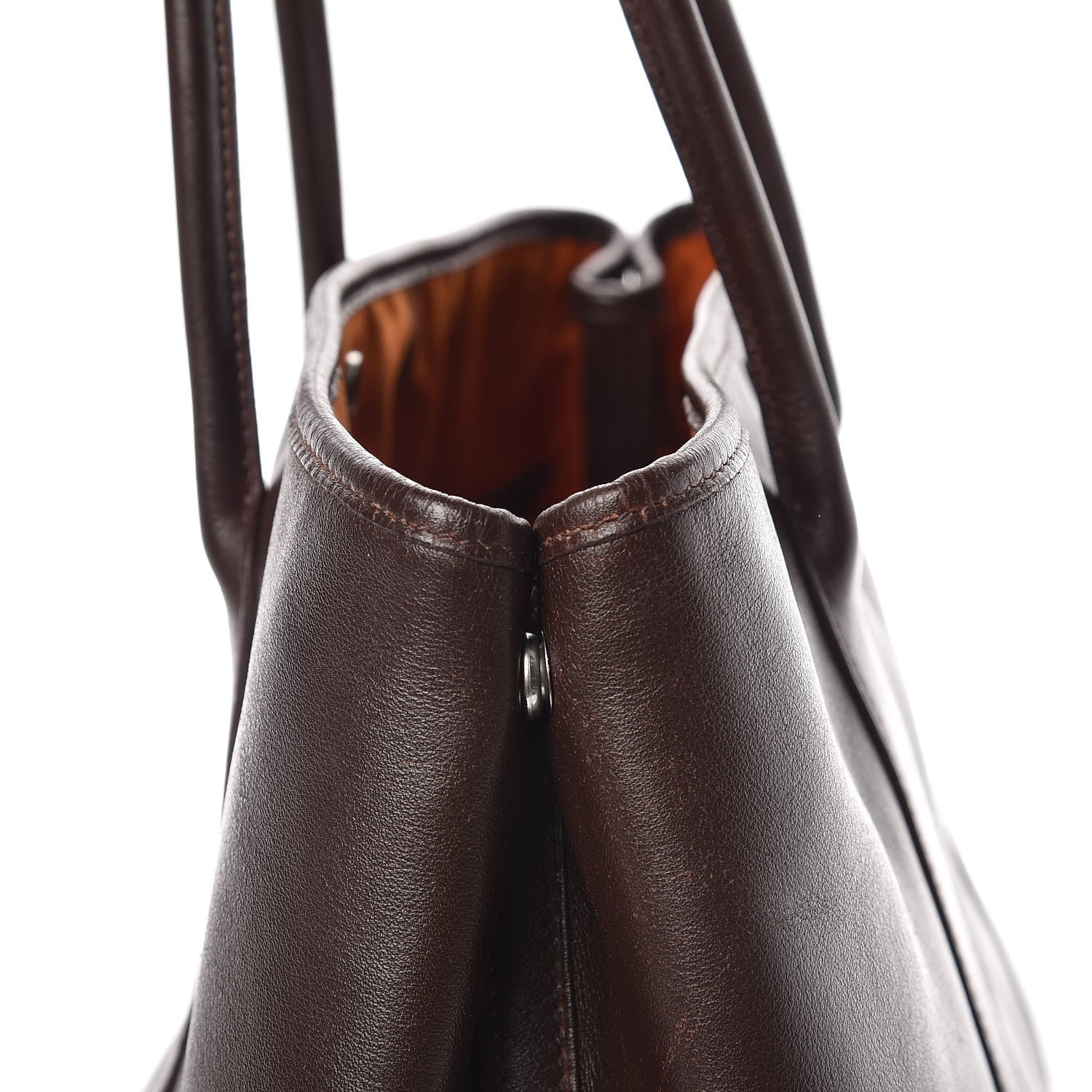 Hermes Swift Bolduc Twilly Garden Party TPM Chocolate 8 of 12