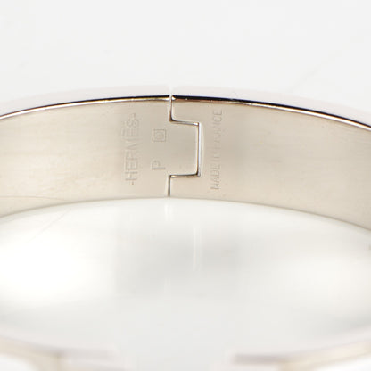 Hermes Enamel Narrow Clic Clac H Bracelet PM White 4 of 6