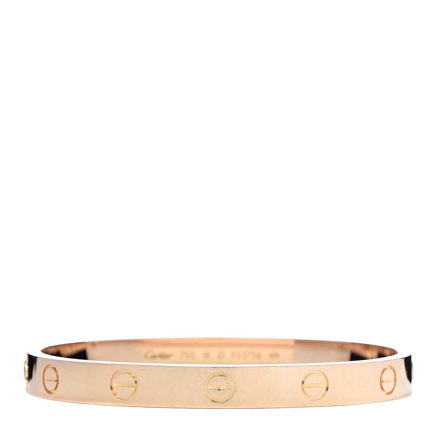 Cartier 18K Pink Gold LOVE Bracelet 16 1 of 7