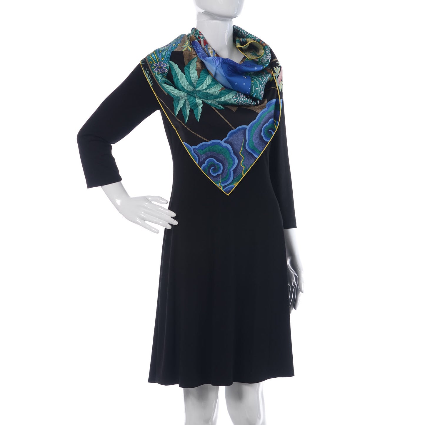 Silk Act III Scene I La Clairiere 90 Black Bleu Vert