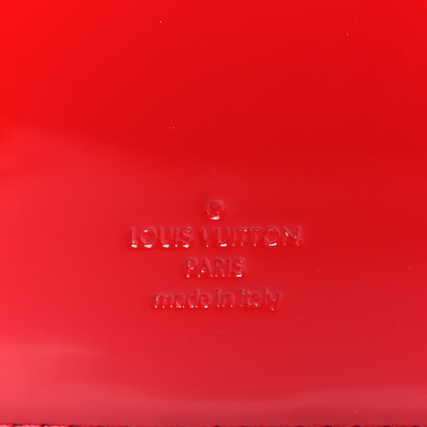 Louis Vuitton Patent Calfskin Monogram Cherrywood BB Scarlet 6 of 9