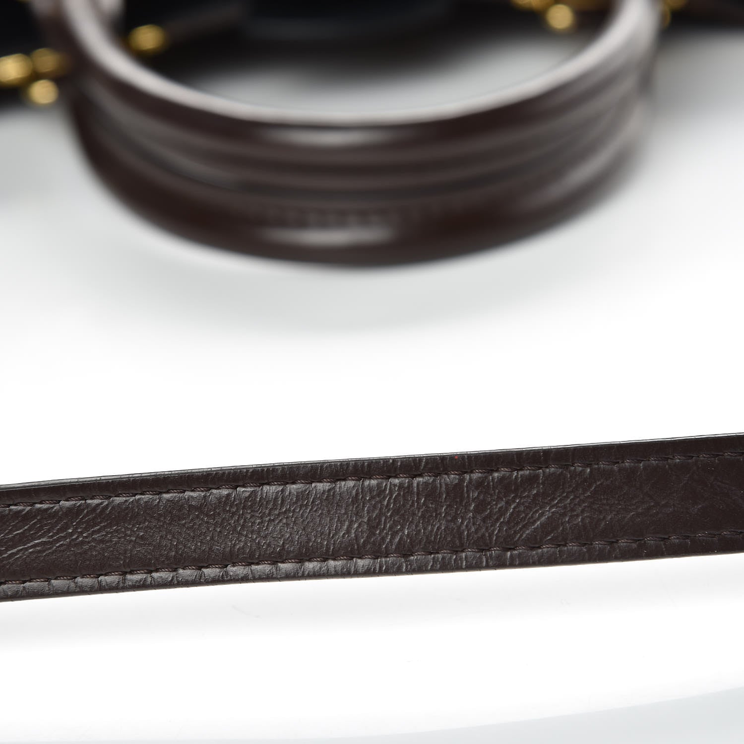 Louis Vuitton Damier Ebene Cuir Taurillon Brittany Black 11 of 12