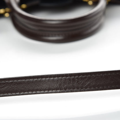 Louis Vuitton Damier Ebene Cuir Taurillon Brittany Black 11 of 12