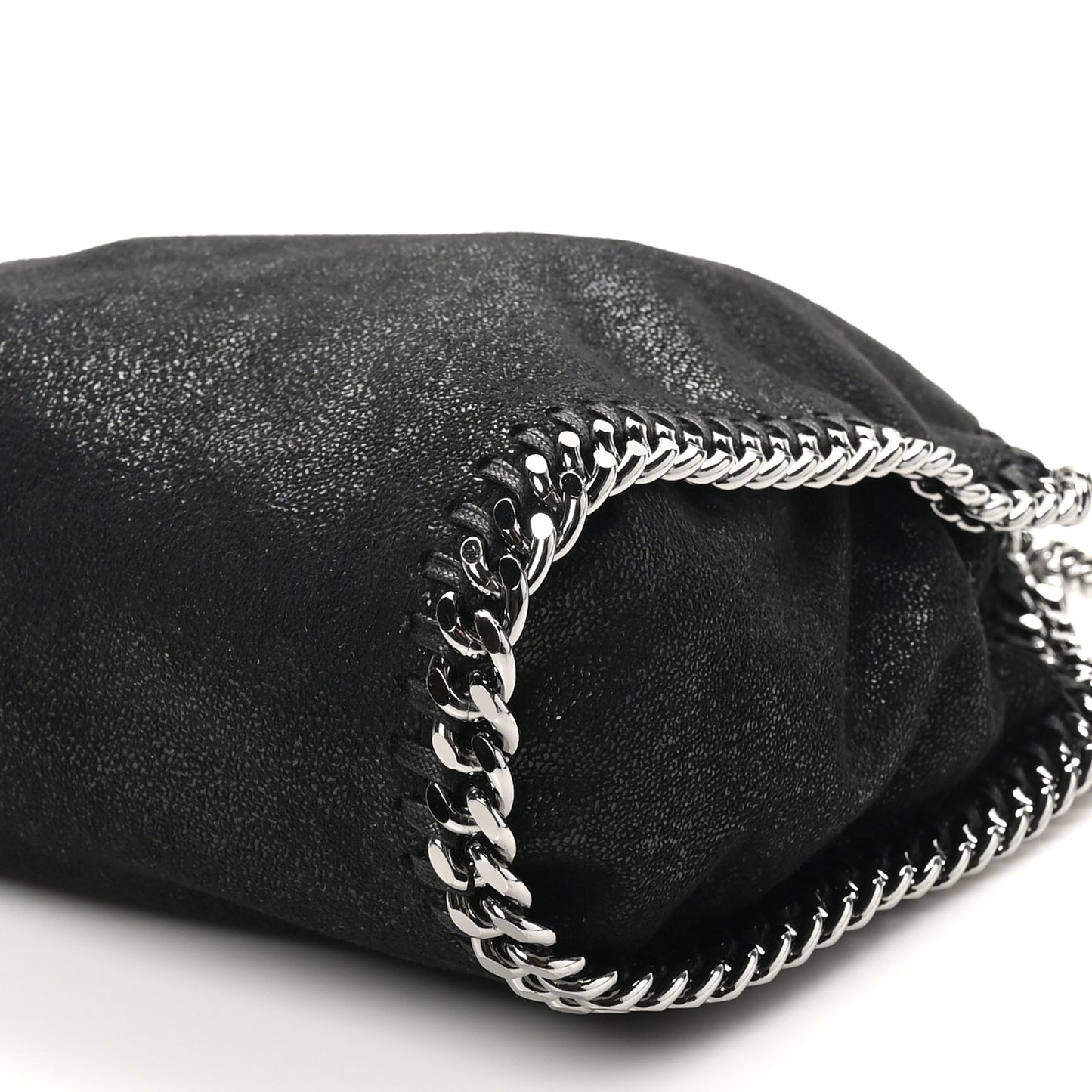 Shaggy Deer Mini Falabella Tote Black