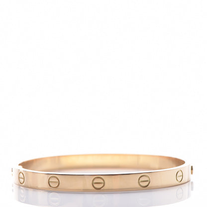 Cartier 18K Yellow Gold LOVE Bracelet 18 3 of 5