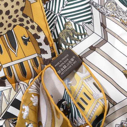 Hermes Silk Animapolis Scarf 90 5 of 6