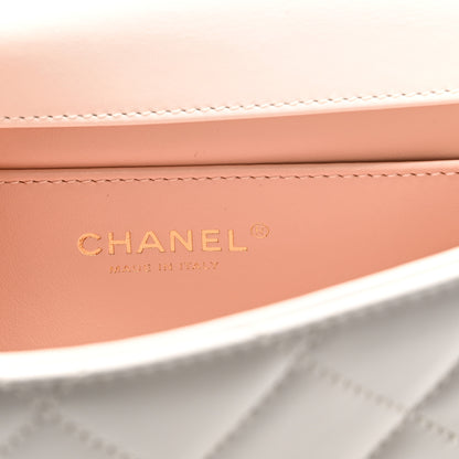 Chanel Calfskin Quilted Mini Perfect Fit Flap White 6 of 11