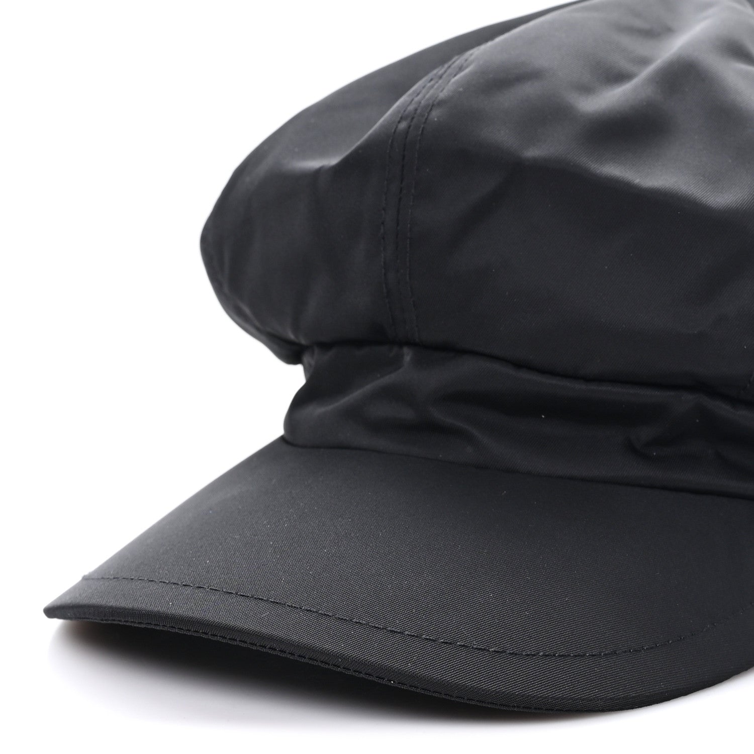 Prada Re-Nylon Newsboy Hat S Black 1851619 – FASHIONPHILE