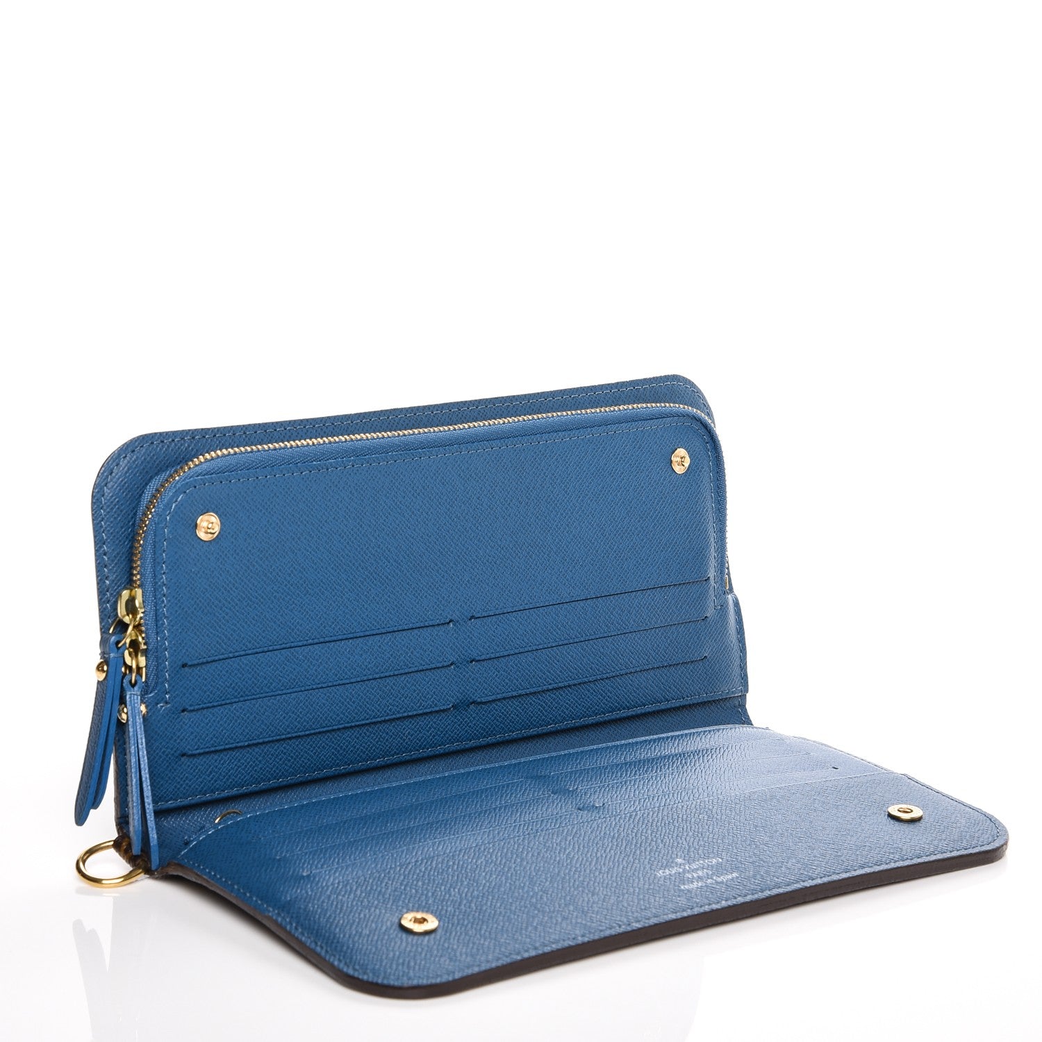 Louis Vuitton Monogram Insolite Wallet Petrole Blue 5 of 6