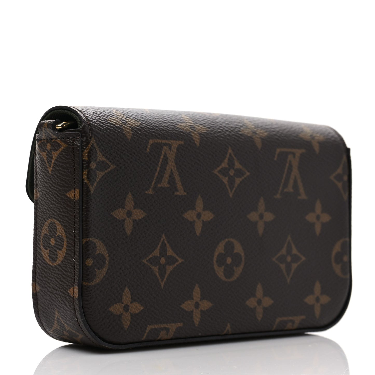 Monogram Felicie Strap & Go Felicie Pochette Kaki