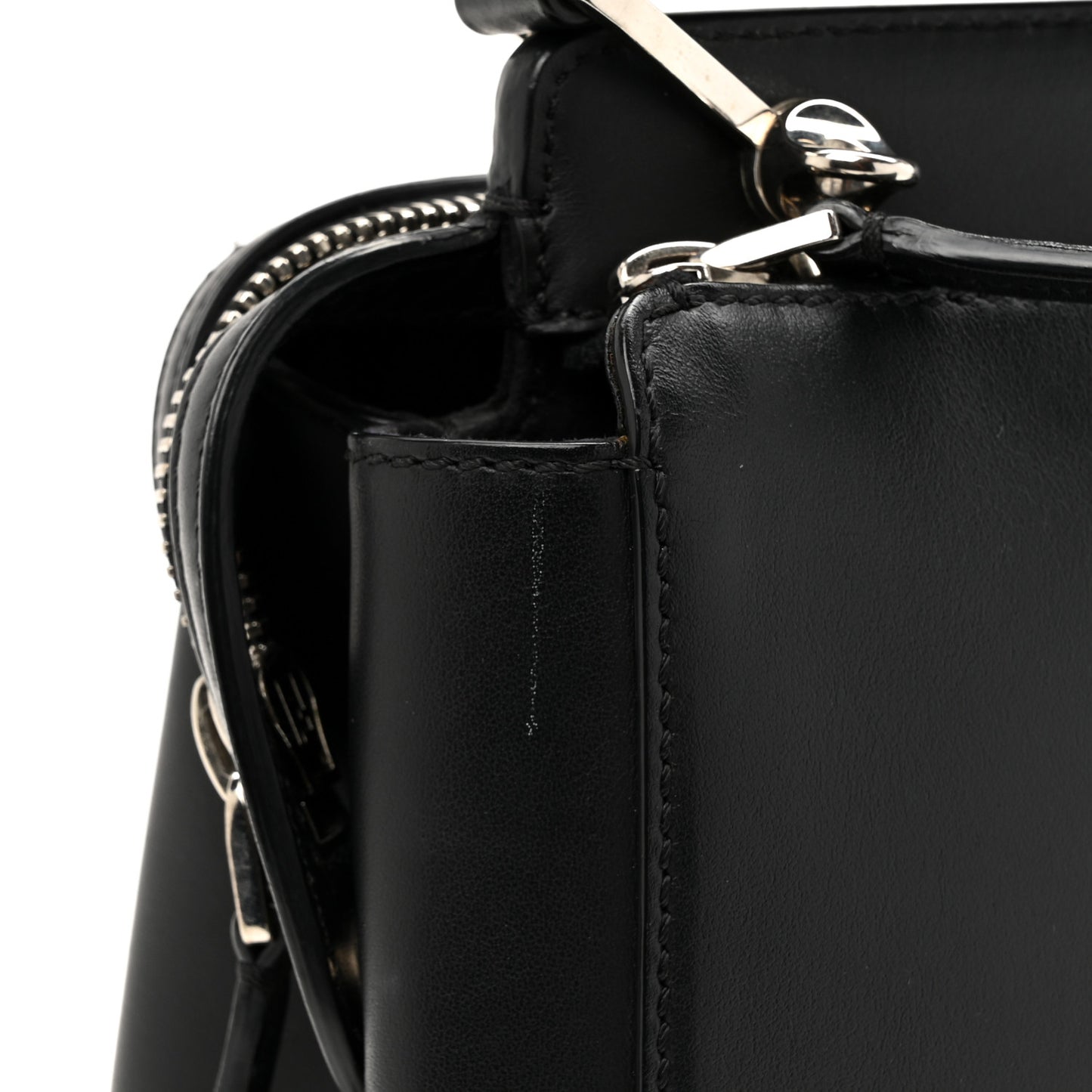Vitello Baltico Dolce DotCom Satchel Black Blue Royal