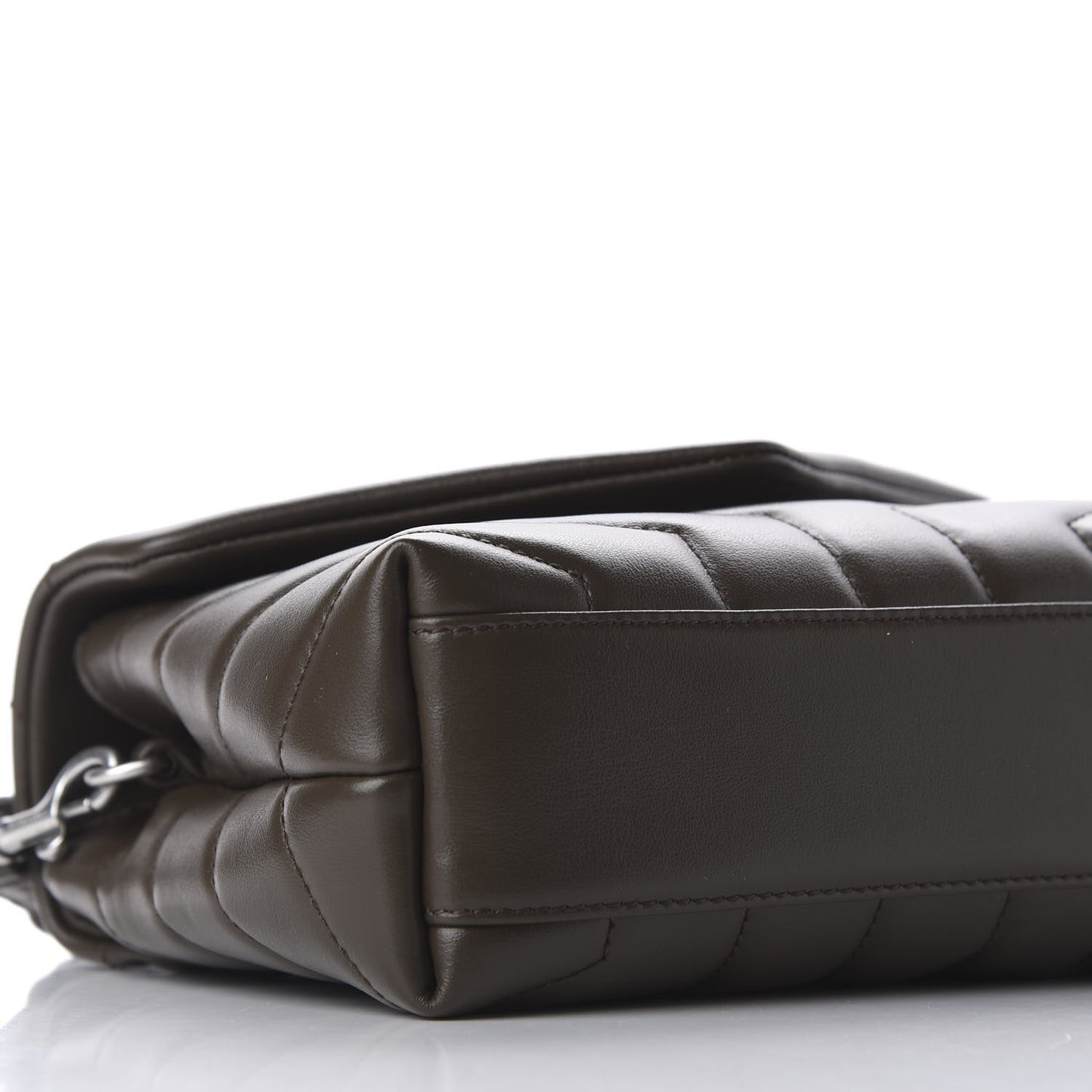 Calfskin Y Quilted Monogram Toy Loulou Crossbody Bag Faggio