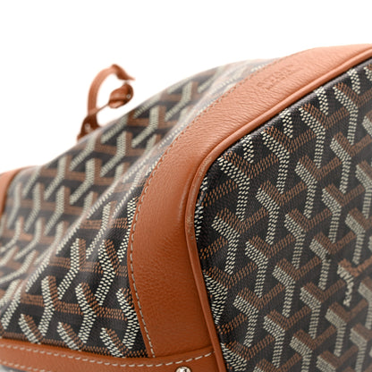 Goyard Goyardine Petit Flot Bucket Bag PM Black Gold 12 of 14
