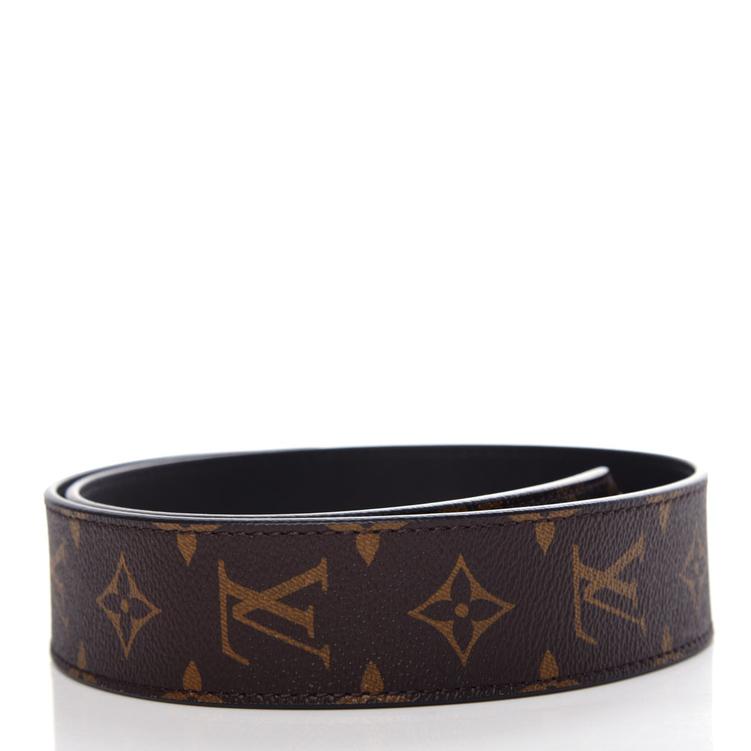 Louis Vuitton Monogram Bandouliere Shoulder Strap Black 2 of 4