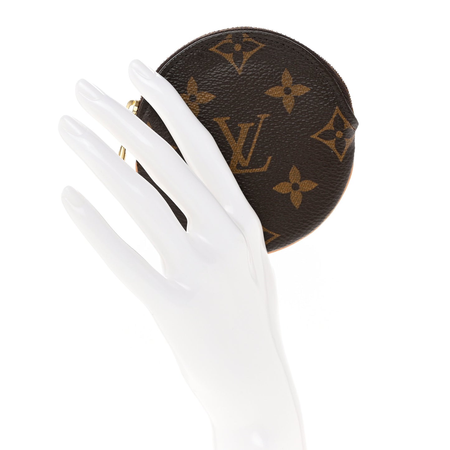 Monogram Round Coin Purse