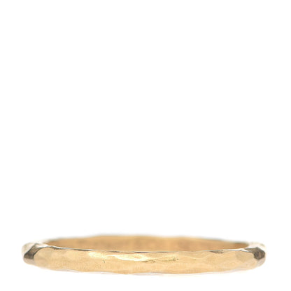 Tiffany 18K Yellow Gold Paloma Picasso Hammered Ring 52 6 1 of 5