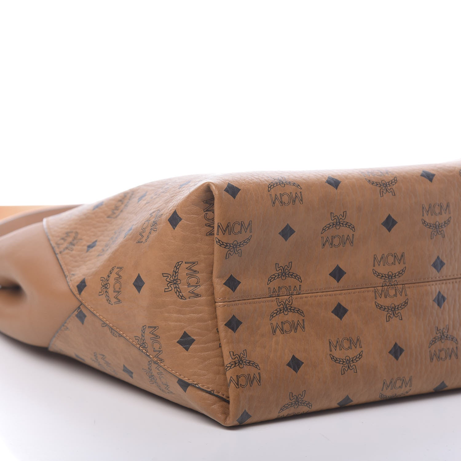 MCM Visetos Large Klara Hobo Cognac 9 of 11