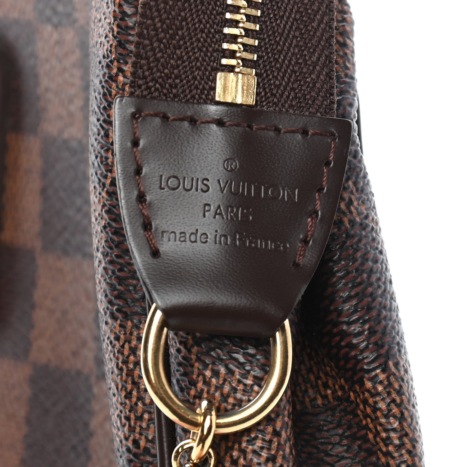 Louis Vuitton Damier Ebene Eva Clutch 6 of 6