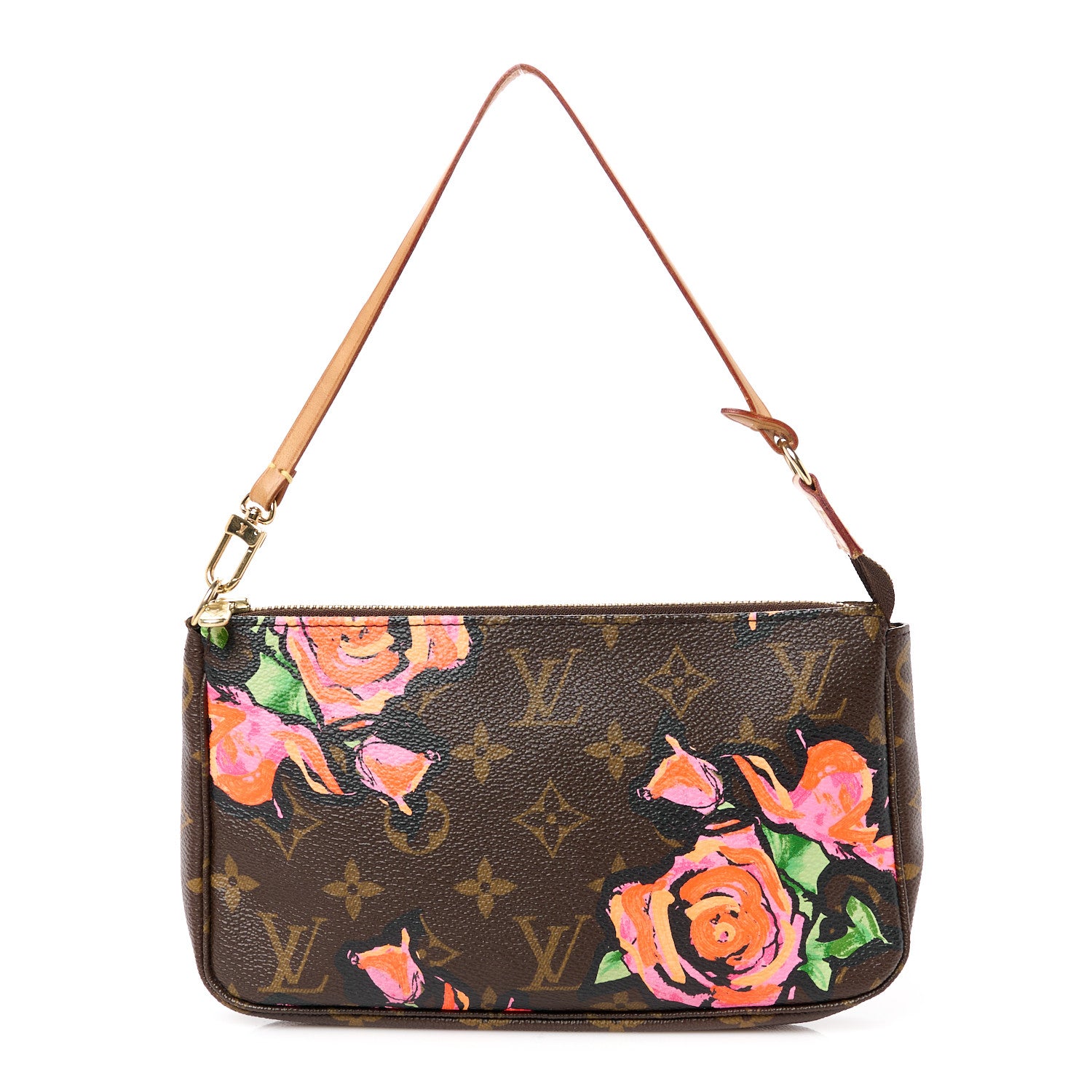 Louis Vuitton Monogram Roses Pochette Accessories 1 of 10