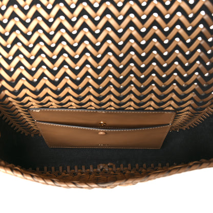 Fendi Vitello King Ceylon Intreccio Baguette  Sand 5 of 10