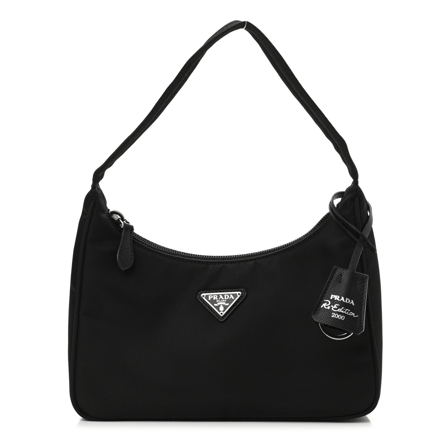 Tessuto Nylon Mini Re-Edition 2000 Bag Black
