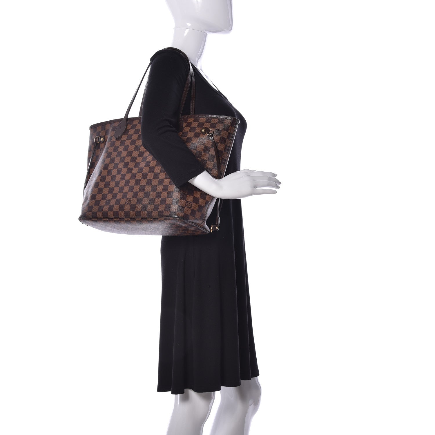 Louis Vuitton Damier Ebene Neo Neverfull MM 2 of 28
