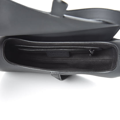 Christian Dior Ultra Matte Calfskin Saddle Bag Black 5 of 11