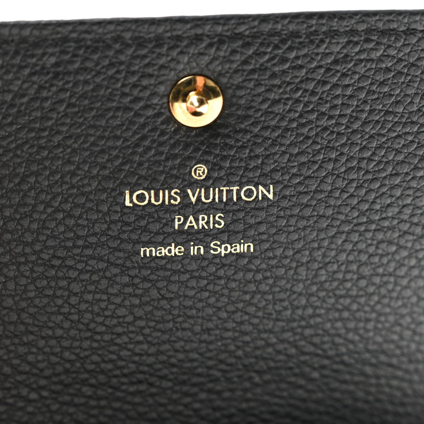 Empreinte Business Card Holder Black