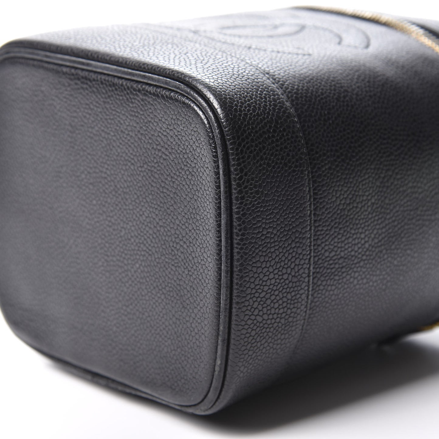 Caviar Cosmetic Vanity Bag Black