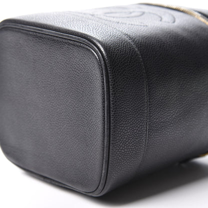 Chanel Caviar Cosmetic Vanity Bag Black 7 of 12