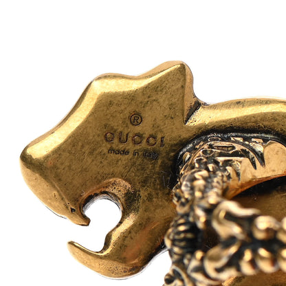 Gucci Crystal Tiger Multi-Finger Ring M Multicolor 5 of 8