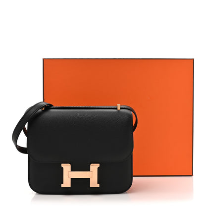 Hermes Epsom Constance 18 Black 12 of 12